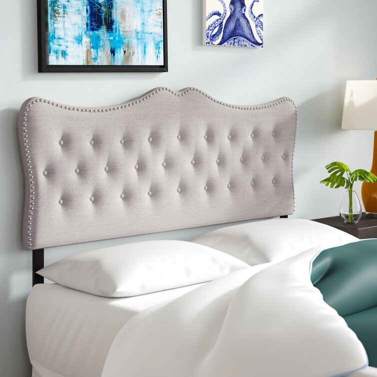 Dax upholstered panel headboard store andover mills